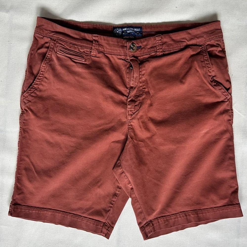 American Eagle Active Flex Slim Chino Shorts Size 36
